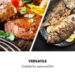 AeroVital Cube Chef Heißluftfritteuse Steak-Käfig Zubehör Edelstahl -Outdoor Grills Verkaufsgeschäft 10034408 yy 0003 logo Klarstein AeroVital Cube Chef Steak Kaefig