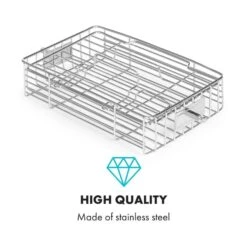 AeroVital Cube Chef Heißluftfritteuse Steak-Käfig Zubehör Edelstahl -Outdoor Grills Verkaufsgeschäft 10034408 yy 0004 logo Klarstein AeroVital Cube Chef Steak Kaefig