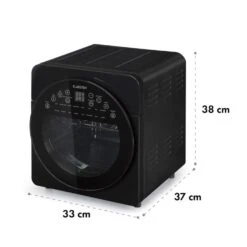 AeroVital Easy Touch Heißluftfritteuse 1700W 14l Timer 16 Programme Schwarz -Outdoor Grills Verkaufsgeschäft 10034452 yy 0008 logo Klarstein AeroVital easy touch Fritteuse schwarz