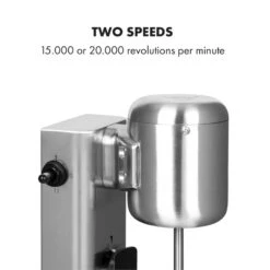 Kraftpaket Milchshake-Mixer Proteinshake 80W Edelstahl Silber -Outdoor Grills Verkaufsgeschäft 10034456 yy 0005 logo Klarstein Kraftpaket Pro Milchshake Mixer 80W