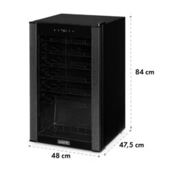 Vinomatica 36 Uno Weinkühlschrank 95l Touch-Bedienfeld 85W 4-18 °C -Outdoor Grills Verkaufsgeschäft 10034466 yy 0009 logo Klarstein Vinomatica Weinkuehlschrank 95l schwarz
