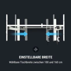 Multidesk Höhenverstellbarer Schreibtisch Manuell 73-123 Cm Höhe Weiß -Outdoor Grills Verkaufsgeschäft 10034481 de 0005 logo