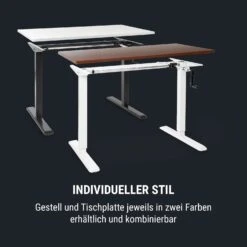 Multidesk Höhenverstellbarer Schreibtisch Manuell 73-123 Cm Höhe Weiß -Outdoor Grills Verkaufsgeschäft 10034481 de 0008 logo