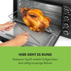 Masterchef 60 Mini-Backofen 60l 2000W 100-230 °C Timer Schwarz -Outdoor Grills Verkaufsgeschäft 10034498 de 0006 logo