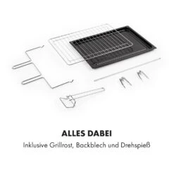 Masterchef 60 Mini-Backofen 60l 2000W 100-230 °C Timer Schwarz -Outdoor Grills Verkaufsgeschäft 10034498 de 0008 logo