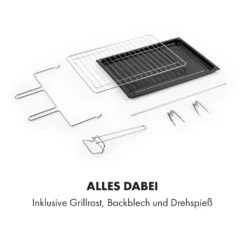 Masterchef 60 Mini-Backofen 60l 2000W 100-230 °C Timer Silber -Outdoor Grills Verkaufsgeschäft 10034499 de 0008 logo