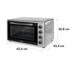 Masterchef 60 Mini-Backofen 60l 2000W 100-230 °C Timer Silber -Outdoor Grills Verkaufsgeschäft 10034499 yy 0009 logo Klarstein Masterchef 60 Mini Backofen 60l silber