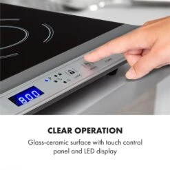 Cucinata Induktionskochfeld 3100W 10 Leistungsstufen 200-1300W -Outdoor Grills Verkaufsgeschäft 10034503 yy 0005 logo Klarstein Cucinata Induktionskochfeld 3100 W
