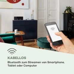 Stockton Micro Stereosystem 20W Max. DAB+ UKW CD-Player BT OLED -Outdoor Grills Verkaufsgeschäft 10034517 de 0006 logo