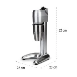 Kraftprotz Milchshake-Mixer Proteinshake 300W Stufenlos Edelstahl -Outdoor Grills Verkaufsgeschäft 10034518 yy 0009 logo Klarstein Pro Kraftprotz Milchshake Mixer silber