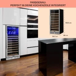 Vinovilla Grande 127 Built-in Uno Weinkühlschrank 320 Ltr 127 Fl. LED -Outdoor Grills Verkaufsgeschäft 10034524 DE 0006 usp