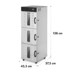 Master Jerky 550 Dörrautomat 2400W 40-90 °C 24h-Timer Edelstahl Silber -Outdoor Grills Verkaufsgeschäft 10034546 yy 0008 dimensions