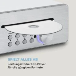Silver Star Chef Küchenradio 20W Max. CD BT USB Internet/DAB+/UKW Weiß 10 Silver Star Chef Küchenradio 20W Max. CD BT USB Internet/DAB+/UKW Weiß -Outdoor Grills Verkaufsgeschäft 10034556 de 0003 logo
