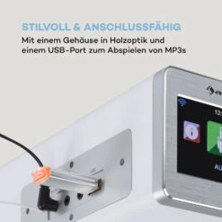 Silver Star Chef Küchenradio 20W Max. CD BT USB Internet/DAB+/UKW Weiß 13 Silver Star Chef Küchenradio 20W Max. CD BT USB Internet/DAB+/UKW Weiß -Outdoor Grills Verkaufsgeschäft 10034556 de 0006 logo