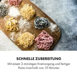 Pastamania Nudelmaschine 260W 7 Aufsätze 500 G 60 DB LED -Outdoor Grills Verkaufsgeschäft 10034566 de 0005 logo
