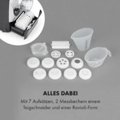 Pastamania Nudelmaschine 260W 7 Aufsätze 500 G 60 DB LED -Outdoor Grills Verkaufsgeschäft 10034566 de 0006 logo