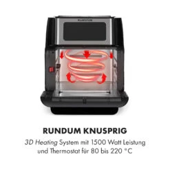 AeroVital Fry Heißluftfritteuse 1500W 10l Timer 9 Programme -Outdoor Grills Verkaufsgeschäft 10034575 de 0003 logo