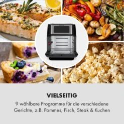 AeroVital Fry Heißluftfritteuse 1500W 10l Timer 9 Programme -Outdoor Grills Verkaufsgeschäft 10034575 de 0005 logo