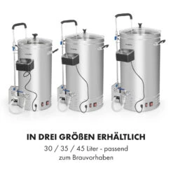 Brauheld Pro Maischekessel 2500W 30L 30-100°C Umwälzpumpe Edelstahl -Outdoor Grills Verkaufsgeschäft 10034586 de 0007 logo