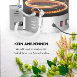Brauheld Pro Maischekessel 2500W 35L 30-100°C Umwälzpumpe Edelstahl -Outdoor Grills Verkaufsgeschäft 10034587 de 0005 logo
