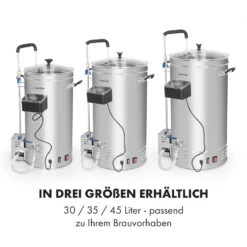 Brauheld Pro Maischekessel 2500W 35L 30-100°C Umwälzpumpe Edelstahl -Outdoor Grills Verkaufsgeschäft 10034587 de 0007 logo