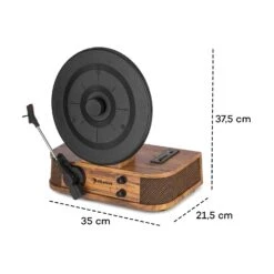 Verticalo SE Retro-Plattenspieler USB BT Line-Out Holz -Outdoor Grills Verkaufsgeschäft 10034589 yy 0008 logo
