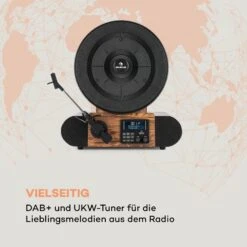 Verticalo SE DAB Retro-Plattenspieler DAB+ UKW-Tuner USB BT AUX Holz -Outdoor Grills Verkaufsgeschäft 10034590 de 0003 logo