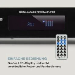 AMP-9200 BT Digital-Stereo-Verstärker 2x60W RMS BT 2xMikro Schwarz 12 AMP-9200 BT Digital-Stereo-Verstärker 2x60W RMS BT 2xMikro Schwarz -Outdoor Grills Verkaufsgeschäft 10034594 de 0005 logo