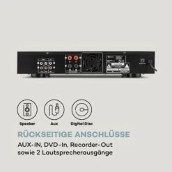 AMP-9200 BT Digital-Stereo-Verstärker 2x60W RMS BT 2xMikro Schwarz 14 AMP-9200 BT Digital-Stereo-Verstärker 2x60W RMS BT 2xMikro Schwarz -Outdoor Grills Verkaufsgeschäft 10034594 de 0007 logo