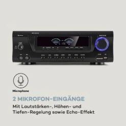 AMP 3800 BT 5.0-HiFi-Verstärker 2x120 W + 3x50 W RMS BT -Outdoor Grills Verkaufsgeschäft 10034624 de 0004 logo