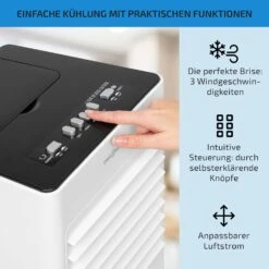 Freshboxx 3-in-1 Luftkühler 65 W 360 M³/h 6 Liter 2 Kühlakkus Mobil -Outdoor Grills Verkaufsgeschäft 10034629 de 0004 usp
