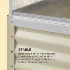 High Grow Advanced Hochbeet Mit Dach 120x95x100cm 540l Stahl Verzinkt -Outdoor Grills Verkaufsgeschäft 10034689 uk 0004 logo