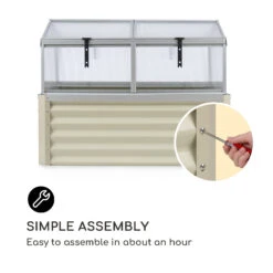 High Grow Advanced Hochbeet Mit Dach 120x95x100cm 540l Stahl Verzinkt -Outdoor Grills Verkaufsgeschäft 10034689 uk 0007 logo