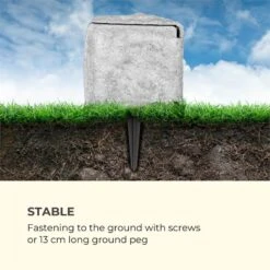 Power Rock Twilight 5 4-fach-Gartensteckdose IP44 Dämmerlichtsensor 5m -Outdoor Grills Verkaufsgeschäft 10034693 yy 0005 logo Waldbeck Power Rock Twilight Gartensteckdose