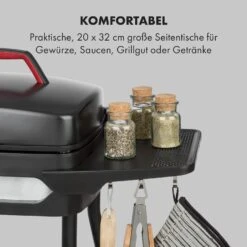 Gatsby Elektrogrill 2000W Antihaft-Grillfläche Seitentische Schwarz -Outdoor Grills Verkaufsgeschäft 10034706 de 0003 logo