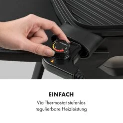 Gatsby Elektrogrill 2000W Antihaft-Grillfläche Seitentische Schwarz -Outdoor Grills Verkaufsgeschäft 10034706 de 0005 logo