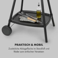 Gatsby Elektrogrill 2000W Antihaft-Grillfläche Seitentische Schwarz -Outdoor Grills Verkaufsgeschäft 10034706 de 0007 logo