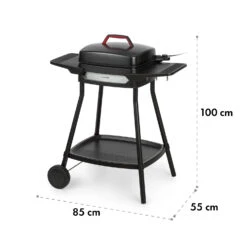 Gatsby Elektrogrill 2000W Antihaft-Grillfläche Seitentische Schwarz -Outdoor Grills Verkaufsgeschäft 10034706 yy 0009 dimensions