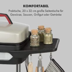 Gatsby Elektrogrill 2000W Antihaft-Grillfläche Seitentische -Outdoor Grills Verkaufsgeschäft 10034707 de 0003 logo