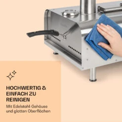 Diavolo Pizza-Pelletofen Inkl. Pizzastein Thermometer Edelstahl -Outdoor Grills Verkaufsgeschäft 10034709 de 0005 logo