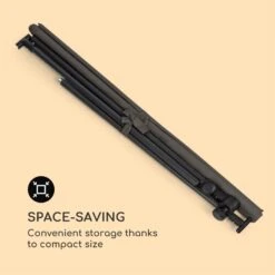 Flex-Shade L Sonnenschirm 130 X 180 Cm Polyester UV 50 Dunkelgrau -Outdoor Grills Verkaufsgeschäft 10034726 yy 0006 logo Blumfeldt Flex Shade L Sonnenschirm 130x180 grau