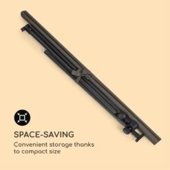 Flex-Shade XL Sonnenschirm 150 X 210 Cm Polyester UV 50 Dunkelgrau -Outdoor Grills Verkaufsgeschäft 10034728 yy 0006 logo Blumfeldt Flex Shade XL Sonnenschirm 150x210 grau