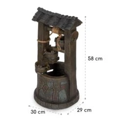 Speyer Kaskadenbrunnen Gartenbrunnen 4 Stufen Akku 2,8W Solar LED -Outdoor Grills Verkaufsgeschäft 10034731 yy 0008 logo Blumfeldt Speyer Kaskadenbrunnen