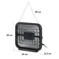 Skyfall SQ Insektenvernichter 16W 50m² UV-Lampen Auffangschale Kette -Outdoor Grills Verkaufsgeschäft 10034733 yy 0009 logo Waldbeck Skyfall SQ Insektenvernichter 16W