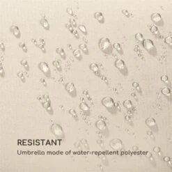 Twin Peaks Sonnenschirm Sonnenschutz 456 X 245 X 268 Cm Polyester -Outdoor Grills Verkaufsgeschäft 10034740 yy 0006 logo Blumfeldt Twin Peaks Sonnenschirm creme