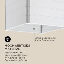 Nova Grow Gartenbeet 100 X 91 X 100 Cm WPC Holzoptik -Outdoor Grills Verkaufsgeschäft 10034745 de 0004 logo