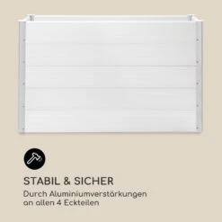 Nova Grow Gartenbeet 150 X 91 X 50 Cm WPC Holzoptik Weiß -Outdoor Grills Verkaufsgeschäft 10034746 de 0008 logo