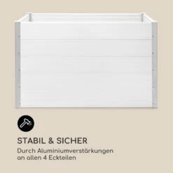 Nova Grow Gartenbeet 150 X 91 X 100 Cm WPC Holzoptik Weiß -Outdoor Grills Verkaufsgeschäft 10034747 de 0008 logo