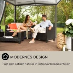 Pantheon Solid Sky Expand Pavillon 3x2,5x3 M Aluminium Polycarbonat -Outdoor Grills Verkaufsgeschäft 10034750 de 0006 usp
