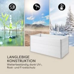Nova Grow Gartenbeet 195 X 91 X 100 Cm WPC Holzoptik Weiß -Outdoor Grills Verkaufsgeschäft 10034752 de 0005 logo